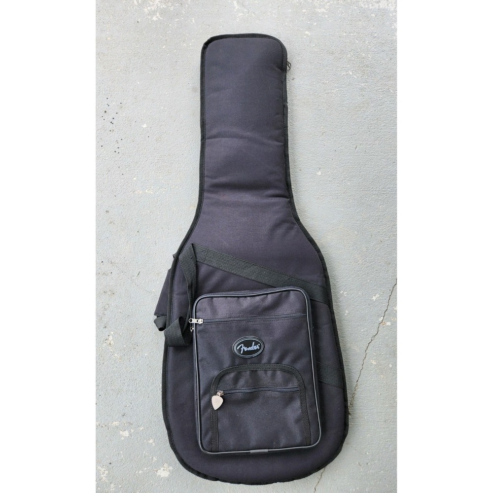 Fender Deluxe Gig Bag Stratocaster/Telecaster Electric Guitar Soft Travel Case